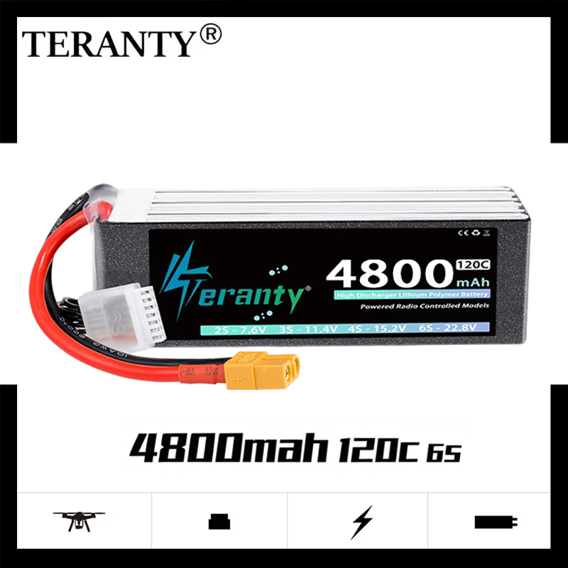 Drone Battery Connector - TERANTY 6S 4800mAh Lipo Pil 22.8V