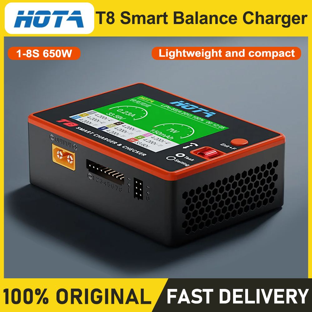 Drone Battery Smart - HOTA T8 Akıllı Denge Şarj Cihazı