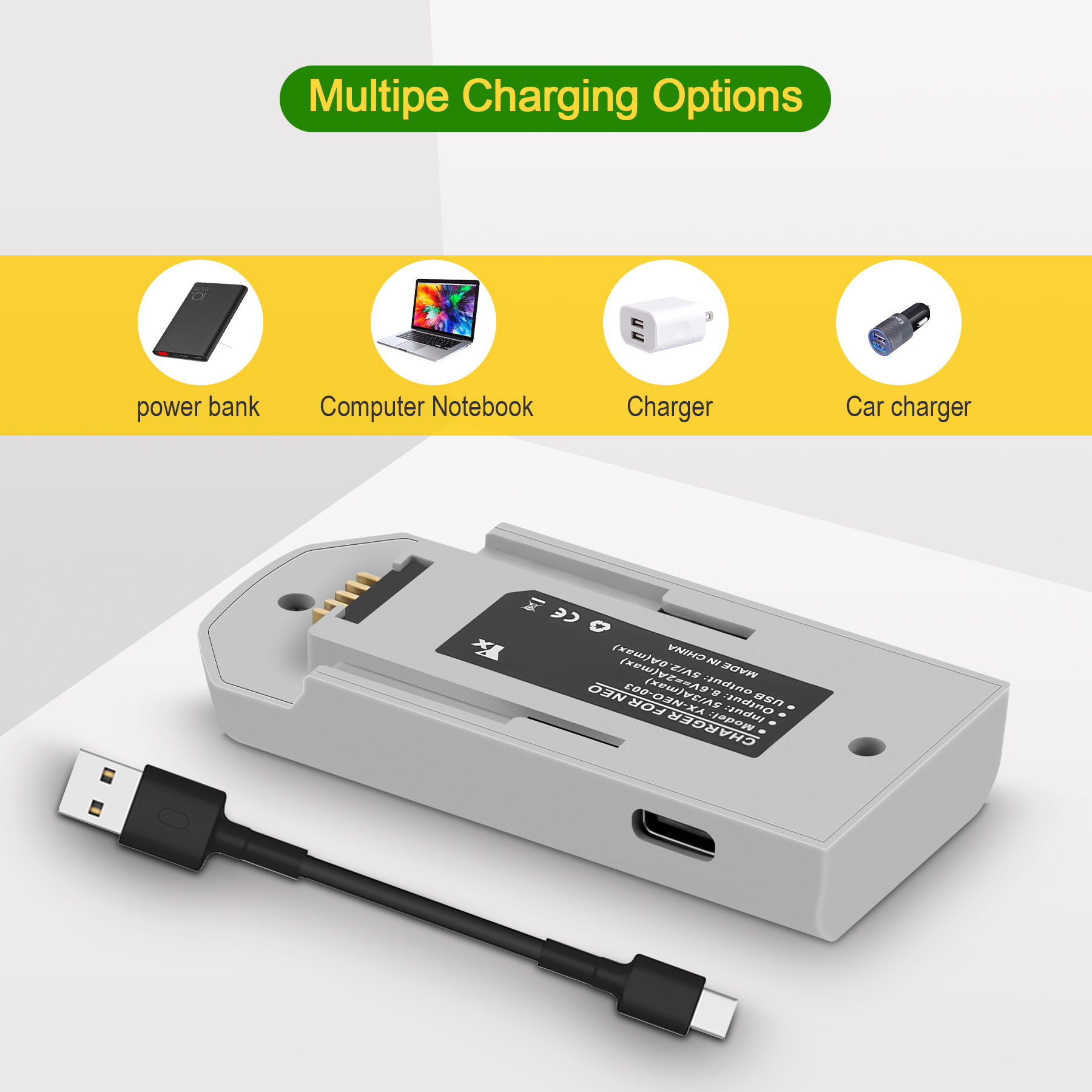 Çift Yönlü USB Pil Şarj Cihazı - Drone Battery Bag incelemesi ve fiyatı