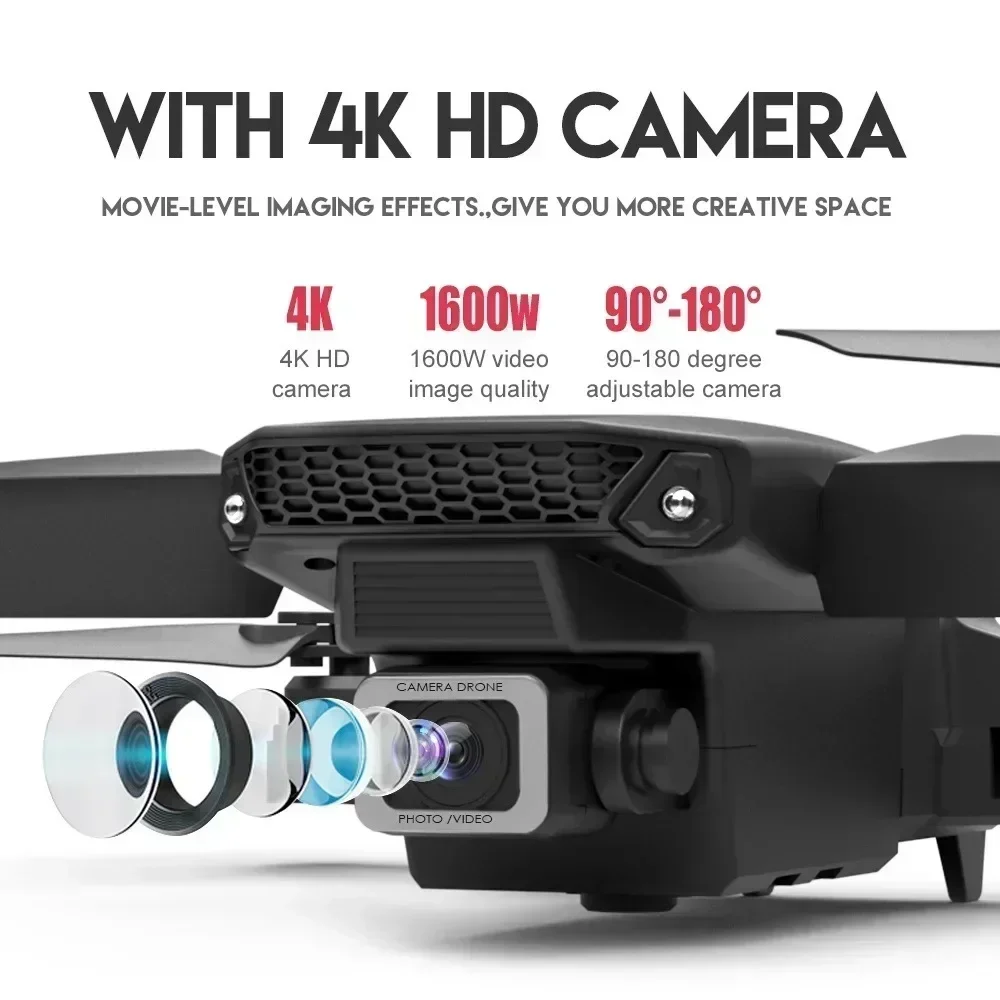 E88 Pro WIFI FPV Drone Geniş A - Drone Battery Case incelemesi ve fiyatı