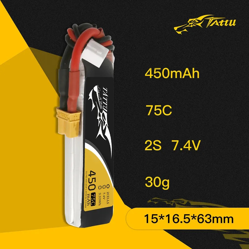 3 adet yeni TATTU 450/500/550m - Drone Battery 3S incelemesi ve fiyatı